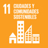 Icono del objetivo de desarrollo sostenible 11 - Ciudades y comunidades sostenibles