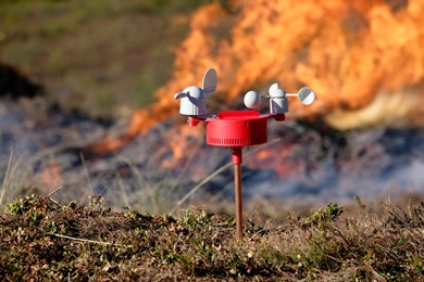 Sensores térmicos capaces de informar de la cercanía del fuego