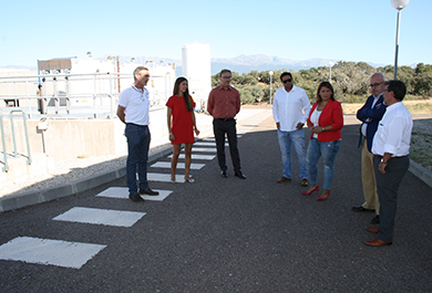 Visita institucional a la ETAP de Navalcán en Castilla-La Mancha