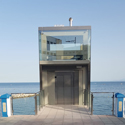 Apertura del nuevo ascensor en la Playa del Chorrillo