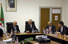 Reunión mantenida con el Ministro de Agricultura y el Embajador de España en Argelia.