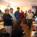 ​Sánchez y Merkel visitan el centro para la recuperación del lince ibérico en Doñana