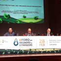 El presidente del Grupo Tragsa resalta la importancia del regadío en el II Foro del Regadío de Extremadura