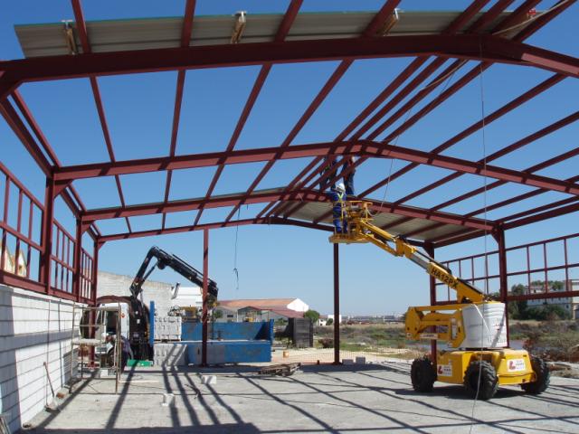 Montaje estructura de la nave