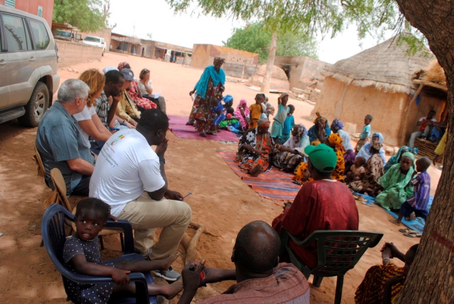 Reunión en Senegal