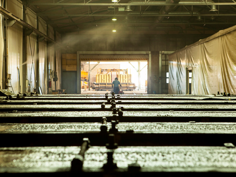 Producción planta prefabricados