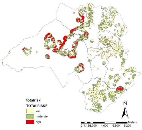 Interfaz de programa informático para la gestión de incendios