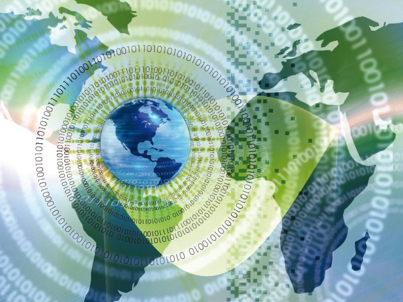 Mundo conectado por la tecnología