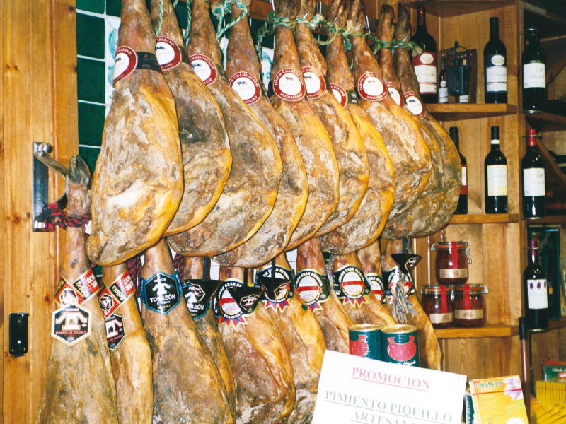 Selección de jamones