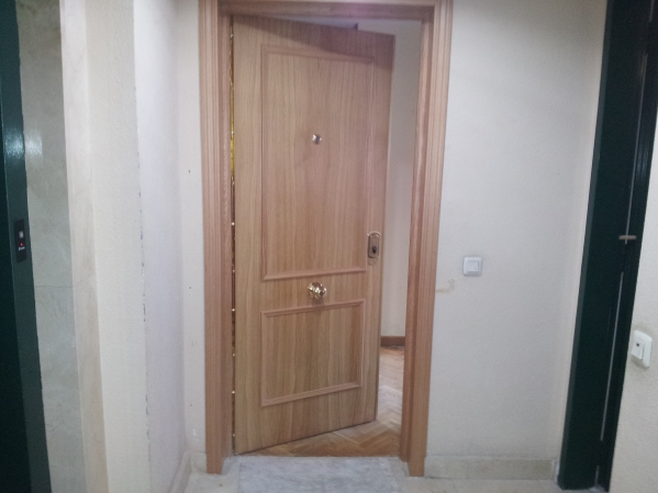 Doorstep of the house infected.