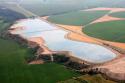 Construction of two reservoirs in Gimenells