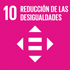 Icono del objetivo de desarrollo sostenible 10 - Reducción de las desigualdades