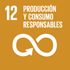 Icono del objetivo de desarrollo sostenible 12 - Producción y consumo responsables