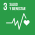 Icono del objetivo de desarrollo sostenible 03 - Salud y bienestar