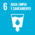 Icono del objetivo de desarrollo sostenible 06 - Agua limpia y saneamiento