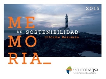 Portada Memoria Sostenibilidad 2015 Grupo Tragsa