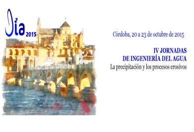 Cartel IV Jornadas de Ingeniería del Agua