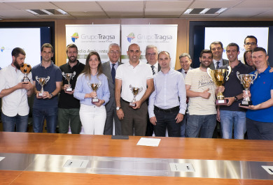 Trabajadores participantes en equipos de fútbol 7 y Trailwalker