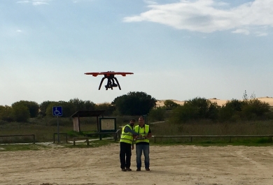 Los drones sobrevolaron Galicia