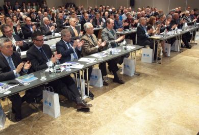 El Presidente del Grupo Tragsa durante la jornada