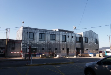 Obras en el puerto de Arcade