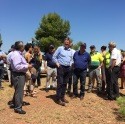 Ximo Puig visita los trabajos realizados en materia de prevención de incendios