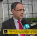 Entrevista a Manuel Villarroel en la televisión de Galicia