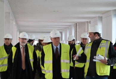 Visita Borrell sede del Ministerio de Exteriores 