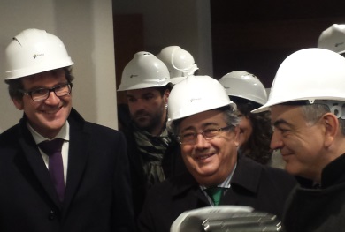 Visita de Zoido al Centro Memorial de las Víctimas del Terrorismo (Vitoria)