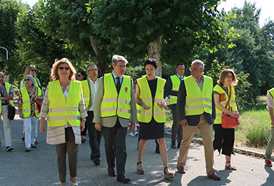 Visita institucional a la Finca de Vista Alegre 