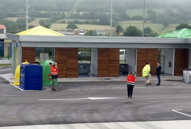 Nuevo punto limpio de Tineo (Asturias)