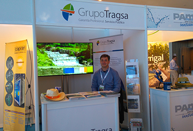 Stand del Grupo Tragsa en el Congreso Nacional de Comunidades de Regantes