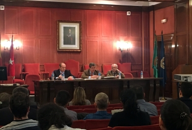 Jaquotot durante la inauguración de las jornadas