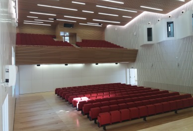 Salon plenario del Palacio de Congresos 