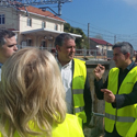 Pablo Zuloaga visita la estación cántabra de Bezana