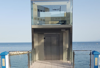 Ascensor del Chorrillo en Ceuta