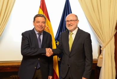 Luis Planas y Jesús Casas