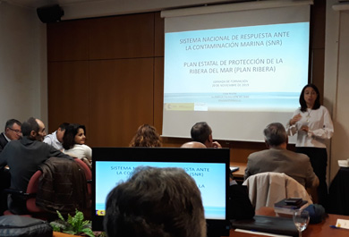 Exposición sobre los procedimientos de actuación ante una emergencia de esta características