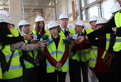 Ministra Sanidad en hospital Melilla