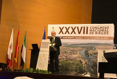 Jesus Casas en Congreso Nacional de Riegos