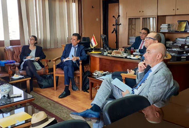Profesionales del Grupo Tragsa que toman parte en el Programa MASAR Agua