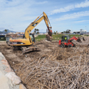 El Grupo Tragsa realiza trabajos de acondicionamiento en la Playa Venecia en Gandía