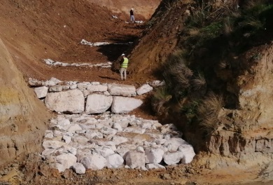 Reparación de un cauce para evitar crecidas catastróficas
