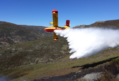 Extinción de incendios