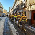 Cinco BRIF colaboran en el dispositivo de retirada de nieve tras el temporal Filomena