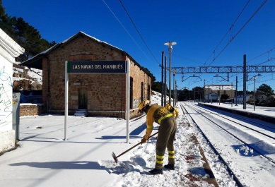 La BRIF de Puerto del Pico en Ávila este martes