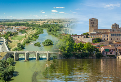 Ciudades de Valladolid y Zamora