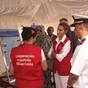 La Reina Letizia visita​​ en Mauritania el proyecto Promopêche que Tragsa lleva a cabo en Mauritania por encargo de la AECID​​ ​​​​​​​​