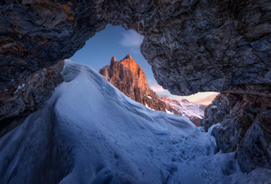 Fotografía "La cueva de Peña Olvidada", de César Álvarez Osorio