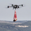 ​​​​Primera experiencia de transporte de cargas con dron en España​